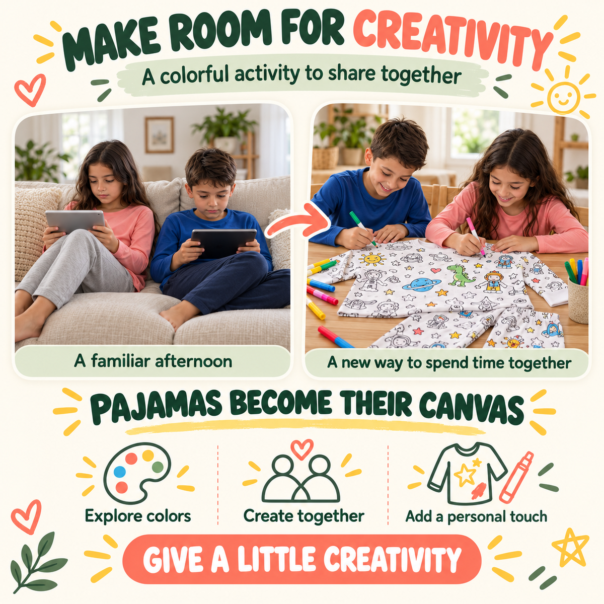 Color Your PJs