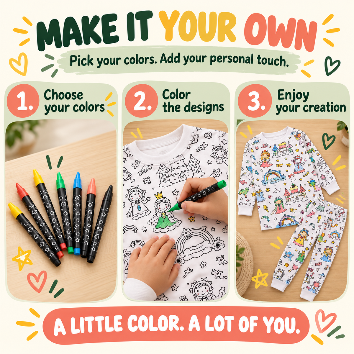Color Your PJs